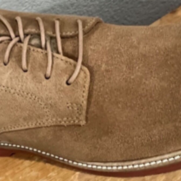 NEW G.H. Bass Women's DENISE SHEARLING Suede Lace Up Derby Oxford Shoes NIB - Picture 5 of 15